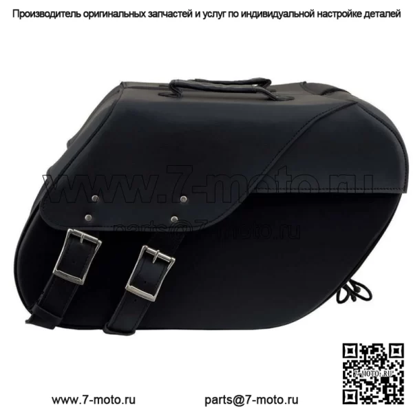 Мотоциклетные седельные сумки, боковые кофры из ПВХ для Harley Davidosn - Image 5
