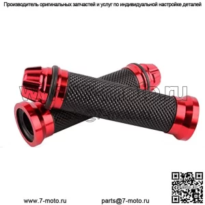 Изготовленный на заказ мотоцикл спортивный велосипед с ЧПУ алюминий 7/8 "22 мм руль резиновые гелевые ручки для Chopper Cruiser Bike
