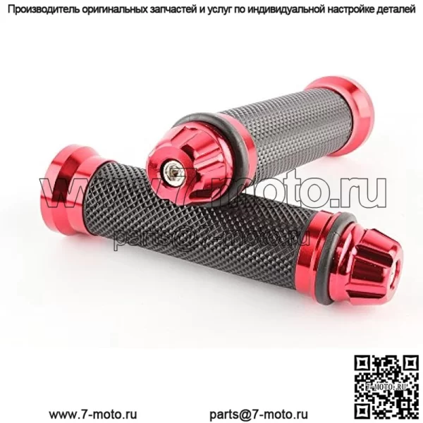 Изготовленный на заказ мотоцикл спортивный велосипед с ЧПУ алюминий 7/8 "22 мм руль резиновые гелевые ручки для Chopper Cruiser Bike - Image 2