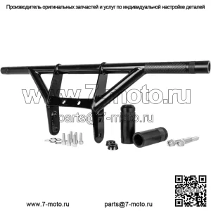 Защита двигателя Burly Brawler Crash Highway Bar Black Steel Harley Sportster 04-22 (Для: Harley-Davidson)
