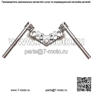 Racing CNC Triple Tree & Clip On Handlebars (матовый) - Suzuki Raider 150р