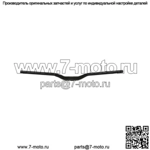 Renthal Fatbar Alloy 800 x 20 мм, высота, черный D35