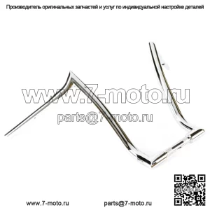 Подвеска для руля Factory 47 Nomad Ape, 1-1/2 дюйма, 16 дюймов, хромированная, Harley Softail (для: Harley-Davidson)