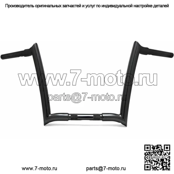 Руль Paul Yaffe Black 12 OEM Monkey Ape Bar Harley Touring Road King Glide (Для: Harley-Davidson)