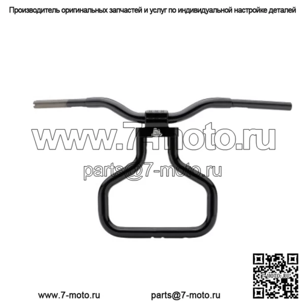 LA Choppers 1 1/4" 14" Black Kage Fighter Руль с Т-образным стержнем Harley Road Glide 15+ (Для: Harley-Davidson)