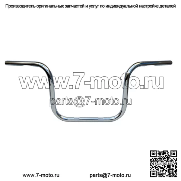 Ultima 12 Chrome Classic Ape Hanger Рули Apes Рули Harley Springer Softail (Для: Harley-Davidson)