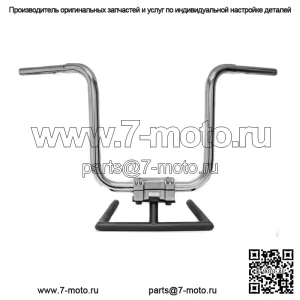 KST Kustoms Polished 14 Прямые рули руля Harley FLTR Softail Dyna (Для: Harley-Davidson)