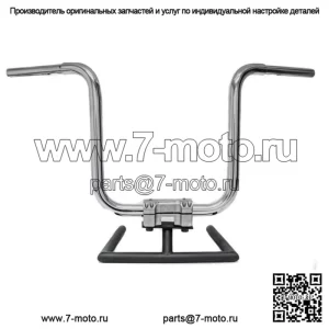 KST Kustoms Polished 16 Straight Jacket Рули руля Harley FLTR Softail Dyna (Для: Harley-Davidson)