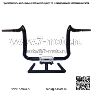 KST Kustoms Denim Satin Black 14-дюймовые рули Bison Bagger Harley Touring (для: Harley-Davidson)