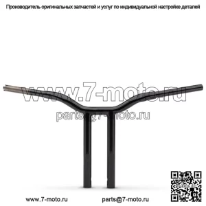 LA Choppers 1 1/4" Black Kage Fighter 14" Т-образные рули Прямые рули Harley FXD (Для: Harley-Davidson)