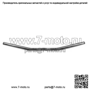 Хромированные тормозные рули шириной 30 дюймов без ямочек Harley Chopper Ironhead Shovelhead XL (для: Harley-Davidson)