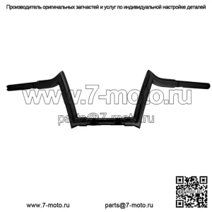 Paul Yaffe OEM 6-дюймовые черные спортивные подвески на руль Monkey Bar Harley Touring FLTR (Для: Harley-Davidson)