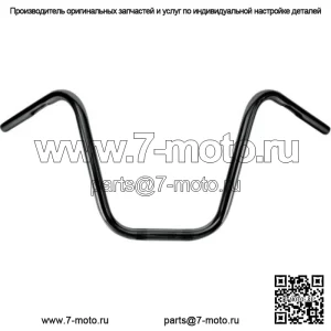 Burly Brand Narrow 12" Apes 1" Черный руль Harley Softail Dyna Sportster (Для: Harley-Davidson)