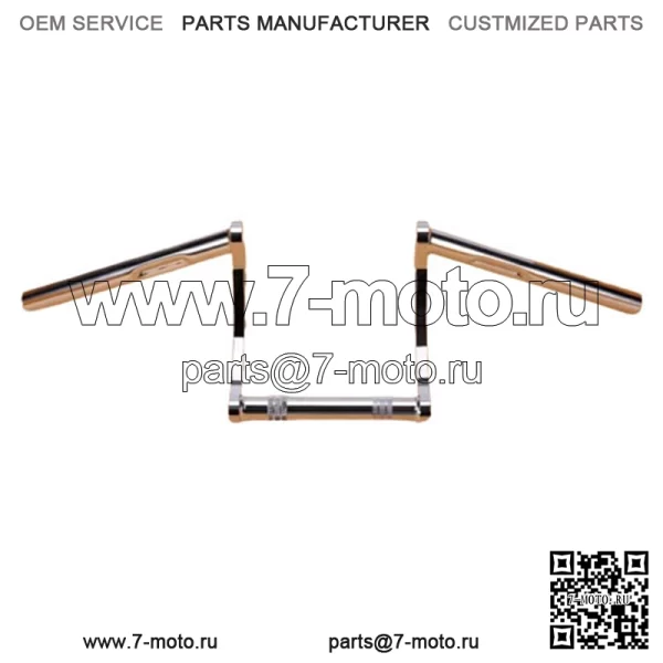 1-дюймовый руль мотоцикла ZBar Drag Bars для Harley Touring Dyna Softail Custom (Для: Harley-Davidson)