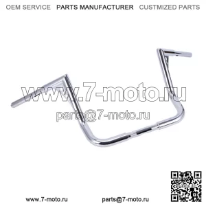 14-дюймовый руль с подъемной подвеской для Harley Touring Baggers FLHTC FLHT 82-2021 (Для: Harley-Davidson)