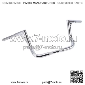 Вешалки с подъемом 12 дюймов, рули 1–1/4 дюйма для Harley Touring Dressers Baggers (для: Harley-Davidson)