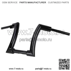 Черные подвески на руль высотой 12 дюймов, высота 1-1/4 дюйма для Harley Sportster 883 1200 (для: Harley-Davidson)