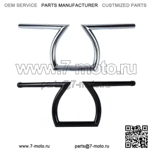 Руль для мотоцикла, 1 дюйм, 25 мм, Z-образная перемычка для Harley Sportster XL 883 1200 (для: Harley-Davidson)