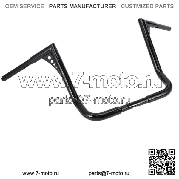 16-дюймовая вешалка для руля Harley Touring Dressers FLHT FLHTC 82-2021 (Для: Harley-Davidson)