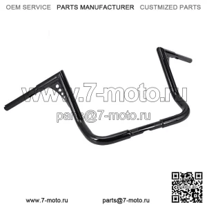 14-дюймовые рули с подъемной подвеской для Harley Touring Dressers Baggers FLHT 1982-21 (для: Harley-Davidson)