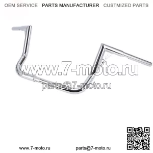12-дюймовый руль с подъемной подвеской Bagger King Bar для Harley Touring Dressers 82-Up (для: Harley-Davidson)