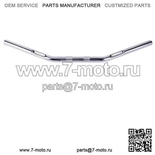 Мотоциклетный руль 1 "25 мм для Harley Honda Yamaha Suzuki Universal (Для: Harley-Davidson)