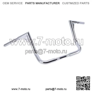 14-дюймовые вешалки с подъемом, руль 1-1/4 дюйма для Harley Electra Glide FLHTC FLHT (для: Harley-Davidson)