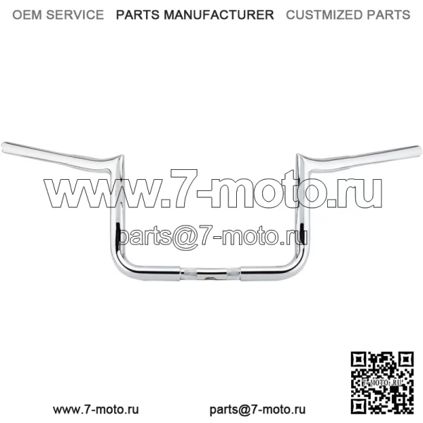 Руль Prime Ape Hanger 1 1/4 дюйма Harley Touring FLHX 1999-2020 гг.