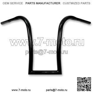 16-дюймовый толстый 1-1/4-дюймовый подвесной руль мотоцикла Ape Hanger для Harley