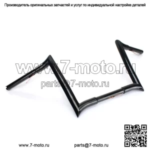 Изготовленная на заказ полировка руля Harley Ape Hanger 14 дюймов