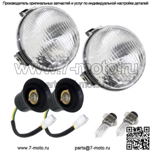 Комплект левой и правой фары для Yamaha Rhino 450 YXR450 YXR 450 4X4 2006-2009
