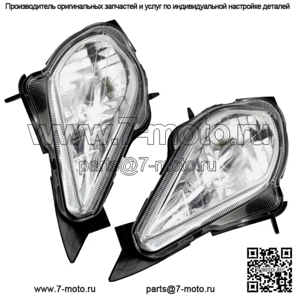 Рамка корпуса левой и правой фары для Yamaha YFZ450 2004-08/YFX450R 09-20