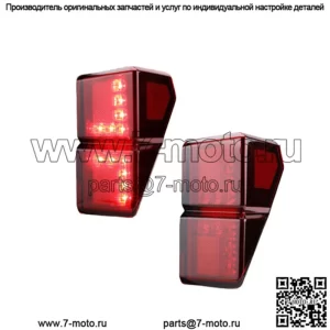 Задние задние фонари UTV, 2 шт., красные для Polaris Ranger 1000 XP Crew 2018-2023 гг. 2413766