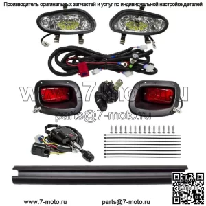 Полный светодиодный комплект освещения Deluxe для Freedom EZGO TXT Valor 2014 и UP Gas Electric
