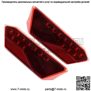 Задний левый и правый светодиодный задний фонарь для Polaris RZR 1000 2016 2017 2018 2019 2020 2021 (Для: Polaris)
