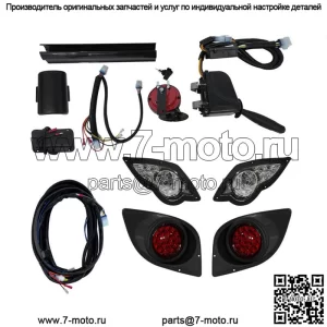 Комплект светодиодных фонарей для гольф-кара для Yamaha G29 YDR Drive 07+, звуковой сигнал поворота, тормоз, 12 В