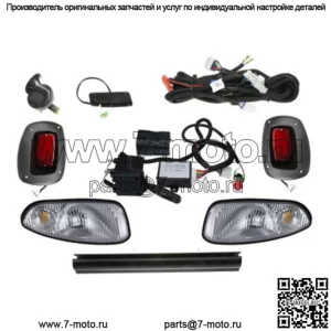 КОМПЛЕКТ СВЕТОВ EZGO RXV DELUXE с ПОВОРОТАМИ, СТОП-СИГНАЛАМИ И СИГНАЛОМ (6 ШТ.)