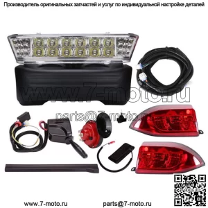 КОМПЛЕКТ СВЕТОДИОДНЫХ ОСВЕЩЕНИЙ С ПОВОРОТАМИ ДЛЯ КЛУБНОГО АВТОМОБИЛЯ PRECEDENT 04 GOLF CART LED DELUXE