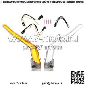 Передние светодиодные фирменные указатели поворота для Can-Am Maverick X3 XDS XRS 2017-2023