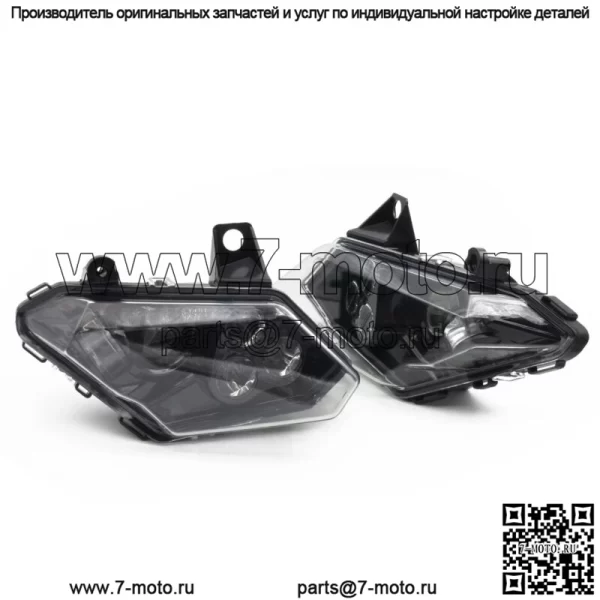 Пара светодиодных фар в сборе, левая/правая, совместима с Can-Am Maverick X3 2017-2021 (для: Can-Am Maverick X3) - Image 3