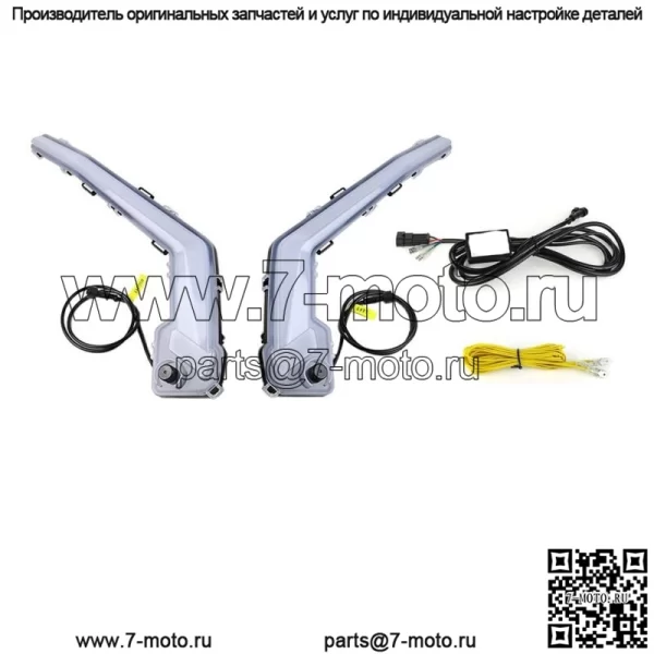 Светодиодный передний указатель поворота RGB для Can-Am Maverick X3 XDS 17 18 - Image 2