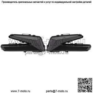ПАРА ЧЕРНЫХ СВЕТОДИОДНЫХ ЗАДНИХ ФОНАРОВ ДЛЯ 2017+ CAN AM MAVERICK X3 TURBO X DS RC RS ДЫМЧЕННЫЙ (Для: Can-Am Maverick X3)