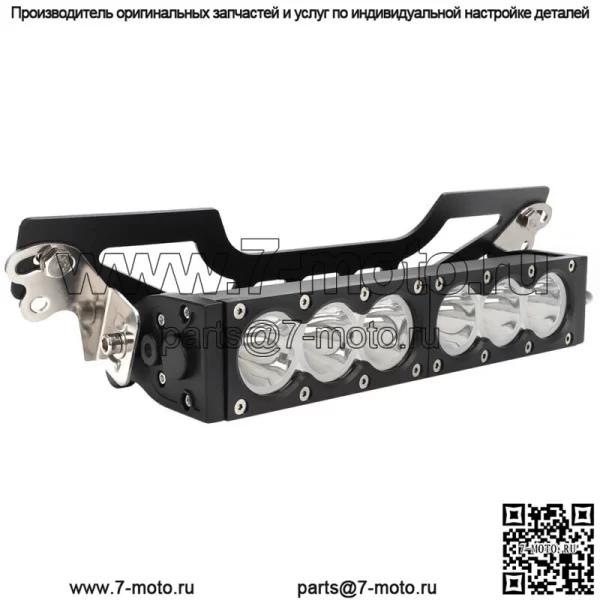 Передняя решетка со светодиодной панелью 11 дюймов, 60 Вт для Can-Am Maverick X3 2016-2023 UTV - Image 2