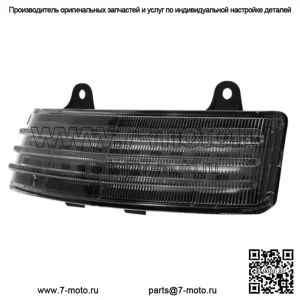Заднее крыло Custom Dynamics ProBeam, дымчатые светодиодные фонари Tri Bar Harley Touring 14+ (для: Harley-Davidson)