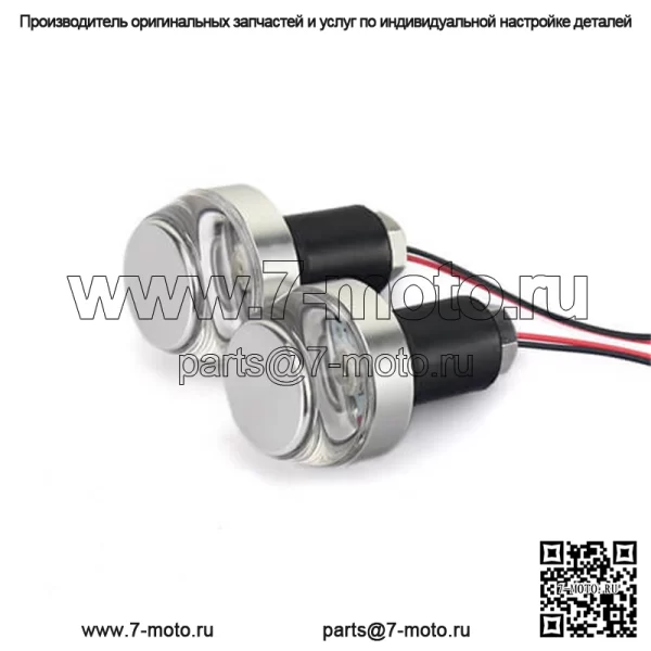 Светодиодные указатели поворота Cafe Racer из алюминиевого сплава - Image 2