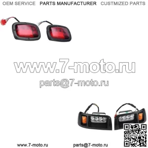 Комплект задних фонарей светодиодных фар для гольф-кара Club Car DS 1993+ 1993-UP