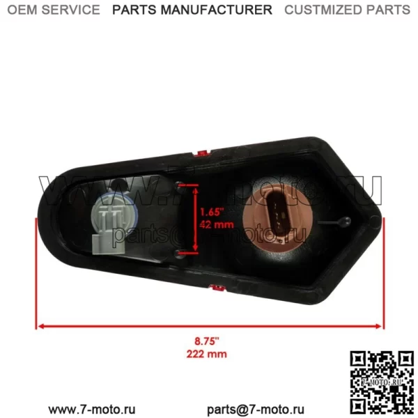 Левый правый задний фонарь в сборе для Polaris Sportsman 500 2005 2006 2007 2008 (Для: Polaris Sportsman 800) - Image 2