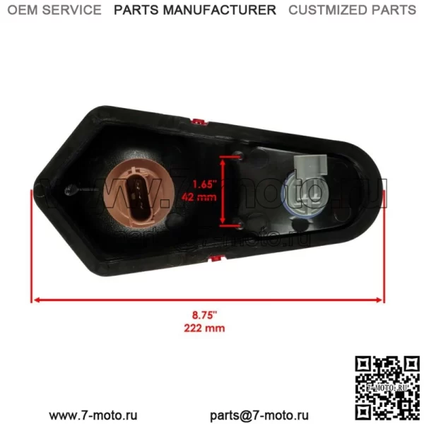 Левый правый задний фонарь в сборе для Polaris Sportsman 500 2005 2006 2007 2008 (Для: Polaris Sportsman 800) - Image 3