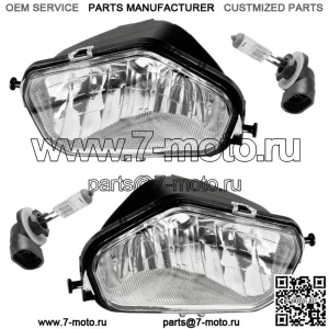 Передняя левая и правая фара с лампочкой для Polaris Sportsman 850 XP 2009-2013 (Для: Polaris Sportsman 570)