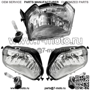 Полный комплект фар для Polaris Sportsman 570 Touring EPS 2018-22 L/R/M (Для: Polaris Sportsman 570)